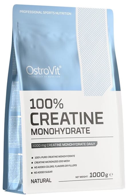 OstroVit Creatine Monohydrate (1000g) Unflavoured - Creatine - Creatine Monohydraat