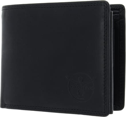 CHIEMSEE Leren Portemonnee Dalian Wallet Black Zwart