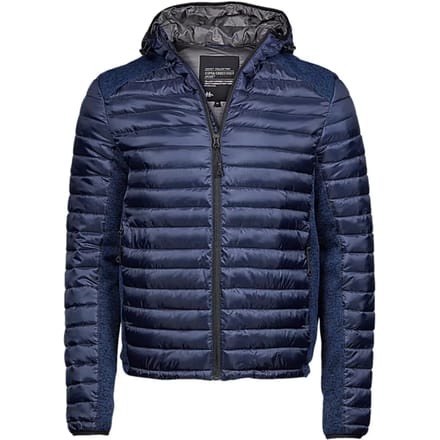 Tee Jays - Men´s Hooded Outdoor Crossover Jacket - Navy - S