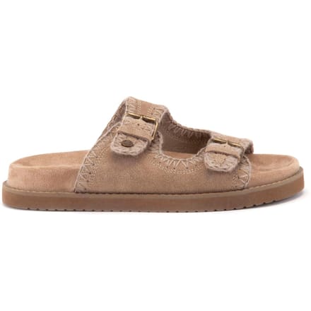 Warmbat Bendigo Suede Dames Sandalen - Stone