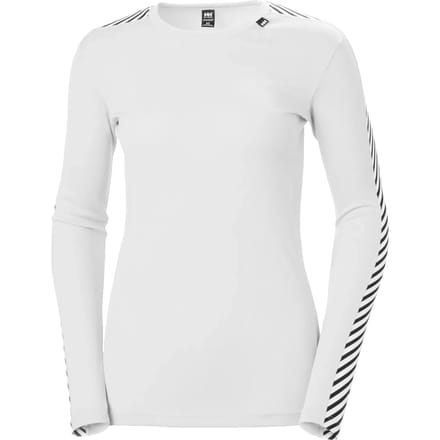 Helly Hansen Lifa Crew Lange Mouwen Basislaag Wit S Vrouw