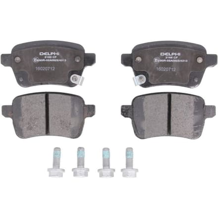 Remblokset DELPHI LP3165, achter