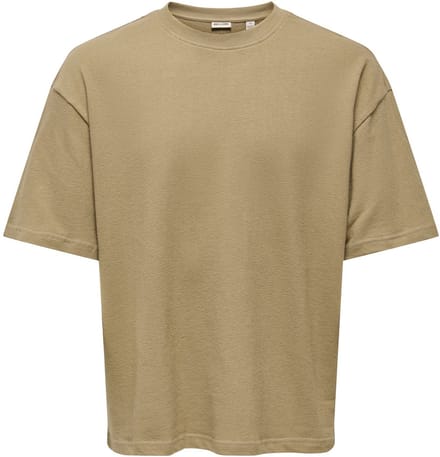 ONLY&SONS - ONSLENNY OVZ SS STRCT TEE NOOS - Heren - T-shirts