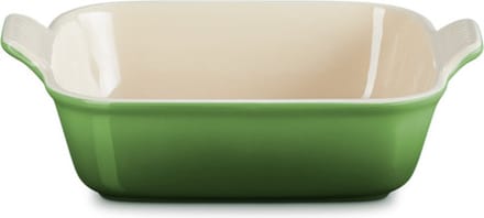 Le Creuset Ovenschaal vierkant 23cm Bamboo groen