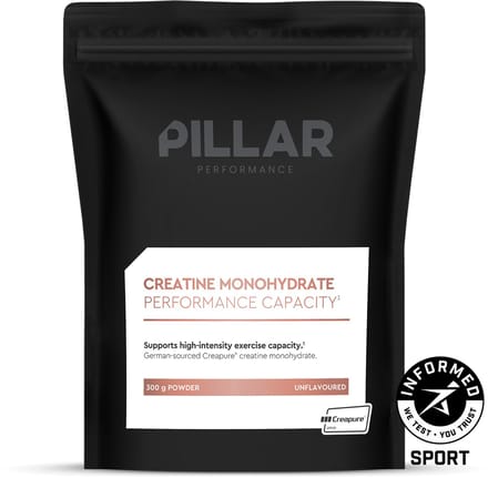 PILLAR Performance - Creatine Monohydrate (300g / 88 servings) - Creapure
