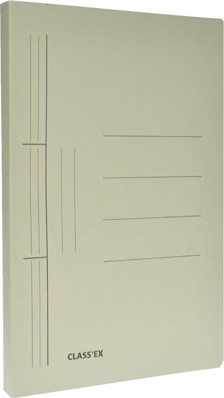 Class'ex hechtmap, ft 25 x 32 cm (voor ft A4), grijs 100 stuks