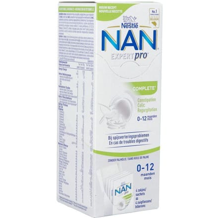 Nan Expert Pro Complete 0-12m Sticks 4x26,2g