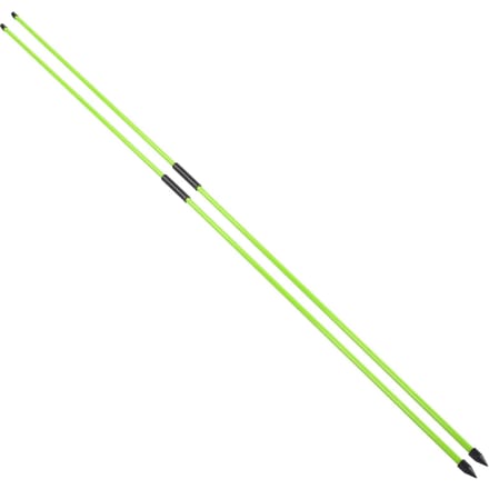Bâtons d'alignement de golf en fibre de verre, 2 sections, pliables, indicateur de direction, AidGreen