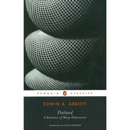 Flatland by Edwin Abbott Paperback Boek 9780140435313