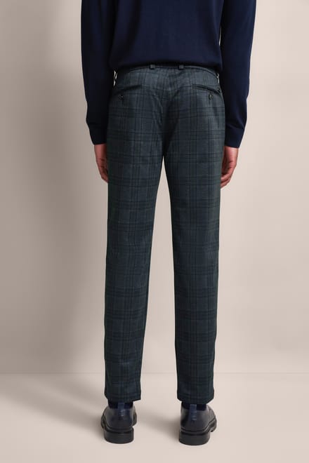 Bugatti Herren Chino met elastiek in de taille