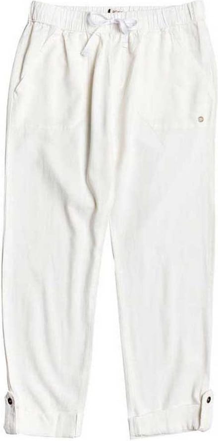 Roxy On The Seashore - Linen Cargo Trousers for Women