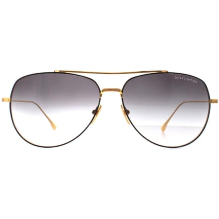 Dita Aviator Unisex Zwart Geel Goud Donkergrijs naar Helder Kleurverloop Flight 004