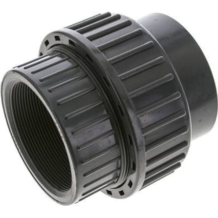 PVC Lijmmof Binnendraad Rp 3'' EPDM