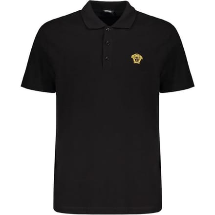 Versace Zwarte Katoenen T-Shirt