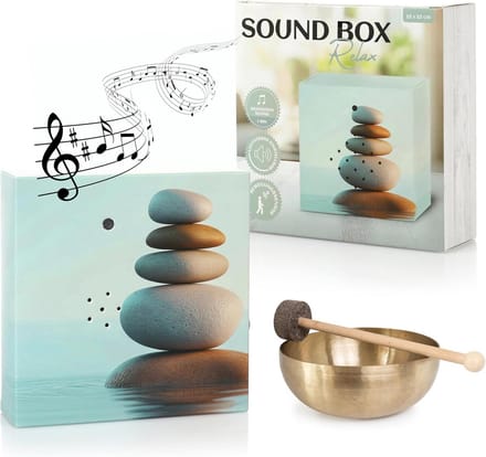 Meditatie Geluidsbox met Bewegingssensor - Ontspanning & Rustgevende Natuurgeluiden