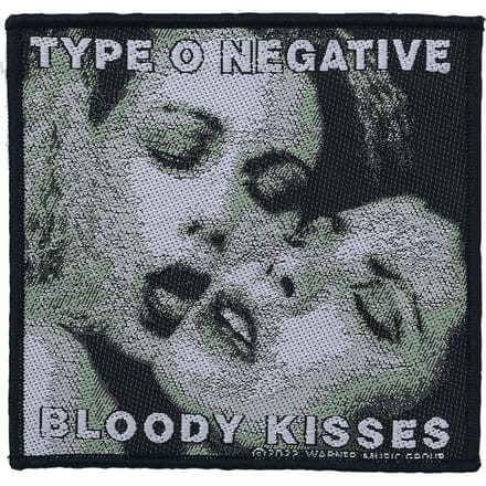 Type O Negative Bloody kisses Unisex Patch - meerkleurig - Standard