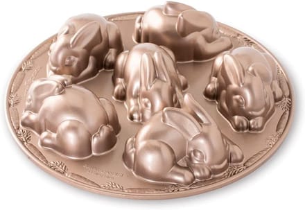Aluminium Cakevorm 7,6 x 30,5 x 30,5 cm - Bruin