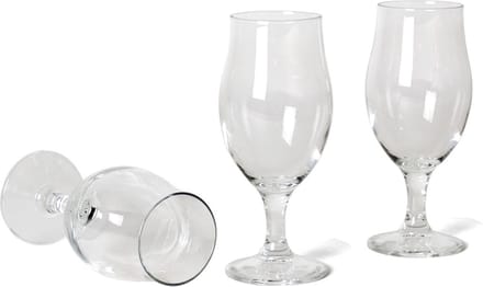 Bormioli Bierglazen - 9x - speciaalbier glazen - op voet - 260 ml
