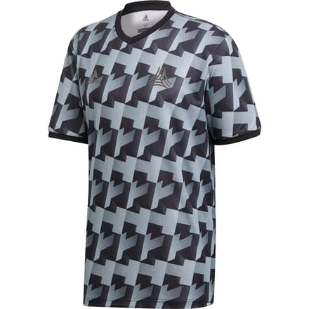 Adidas Tango All Over Print T-shirt Geel