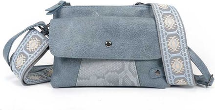 Tas Seattle Blauw - Crossbody/ schoudertas - I'm Dutch