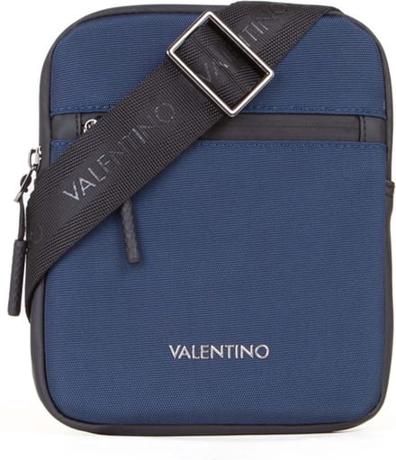 VALENTINO Schoudertas Tron Crossbody Bag Blu / Nero Blauw