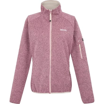 Fleece Hiking Dames Zip-up Front Side Pockets