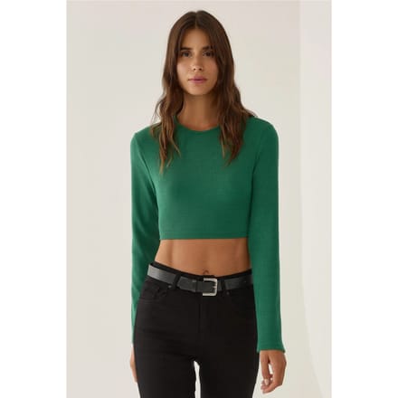 Slim Fit Crop Top