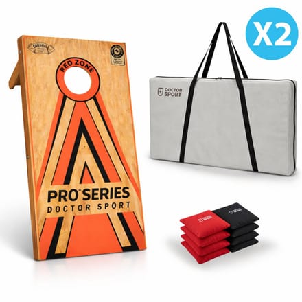 Dr Sport Cornhole Pro+ set - 2 borden - 120x60 cm - 100% hout