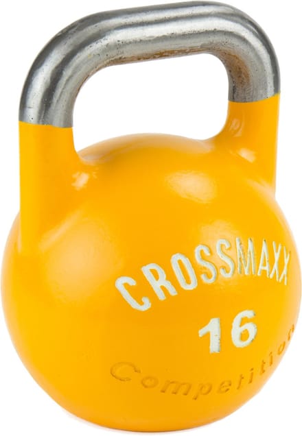 Lifemaxx Crossmaxx Competition Kettlebells - Geel - 16 kg