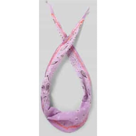 Doek met zijde-aandeel en paisleymotief model 'Rombous'