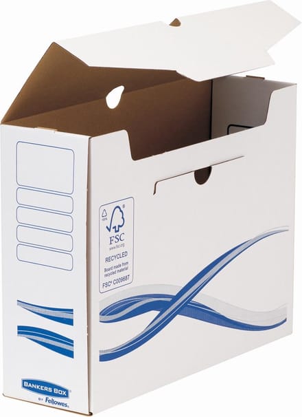 Bankers Box Basic, transfer archiefdoos, ft A4+, rug van 10 cm 25 stuks