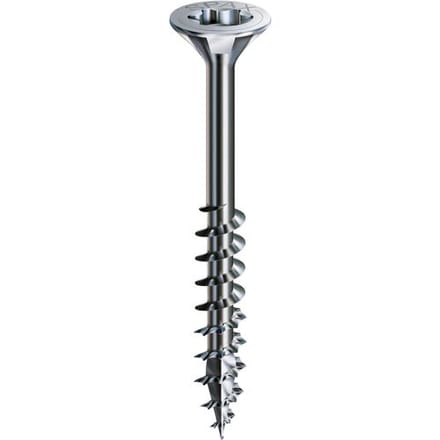 Spax - Spaanplaatschroeven - Torx 20 Platkop - 4,5 x 80mm - Deeldraad - WIROX (100 stuks)