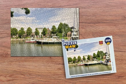 Puzzel Boot - Haven - Nederland - Legpuzzel - Puzzel 500 stukjes