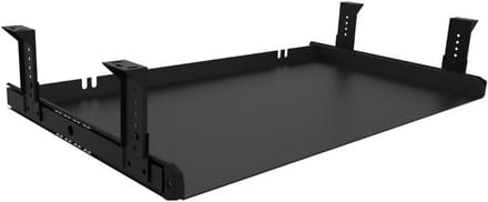 Toetsenbordlade voor Onder Bureau - Metalen Draagbare Lade 53/60/76 cm