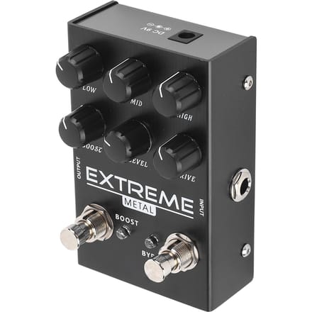 Gitaar Distortion Effect Synthesizer Pedaal Meerdere Modi Verstelbaar Elektrische Gitaar Extreem Pedaal black