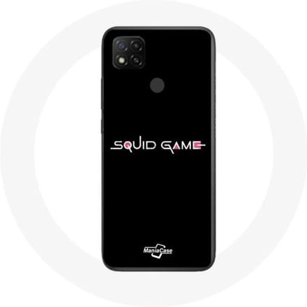 Coque - Xiaomi - Redmi 9C - Souple - Noir - Motif Squid Game noir