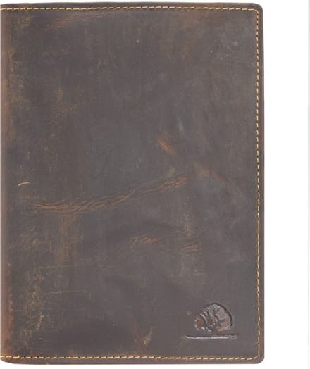 Vintage Lederen paspoort hoesje
