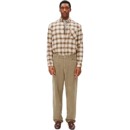 Wide leg corduroy broek van katoenmix model 'JAAMEO'