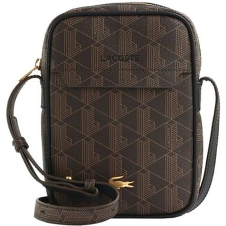 Lacoste The Blend - Schoudertas 21.5 cm (mono slate black shitake)