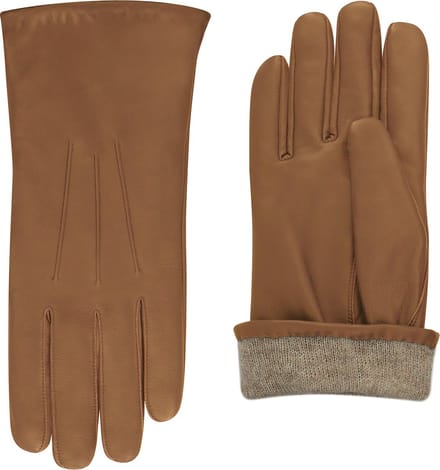 Laimböck Radcliffe - Leren heren handschoenen heren Kleur: Camel, Maat: 9