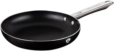 Koekenpan Inductie 28 cm Aluminium Zwart met RVS Handvat
