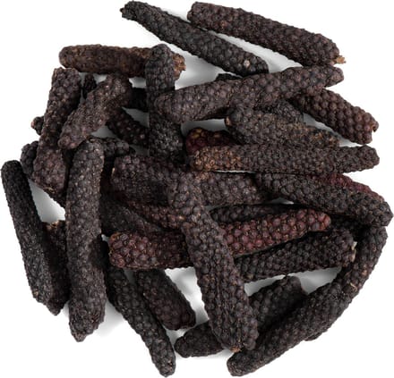 Lange Peper Bio Peperkorrels Geheel - Piper Longum Zwarte Peperkorrels - 350 gram