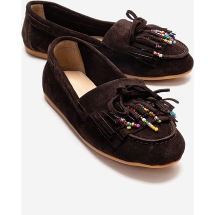 Evelyn Leren Loafer