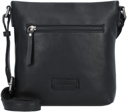 Jack Kinsky Montreal Schoudertas Leer 19 cm - Dames - schwarz