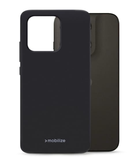Mobilize Rubber Gelly Case Motorola Moto G67/G77 Matt Black