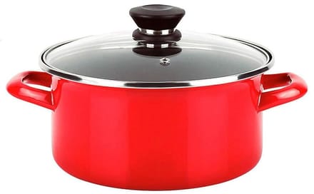 Kookpot FAGOR Optimax Rood Geëmailleerd Staal (Ø 26 x 14 cm)