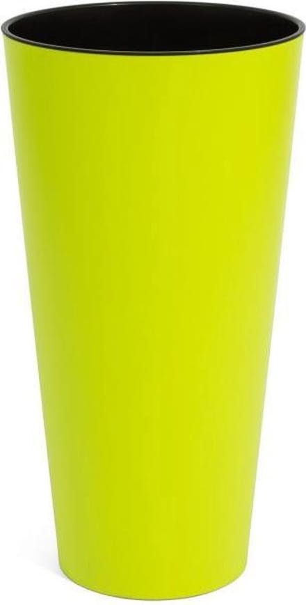Bloempot Buiten Hoog Rond Tubus Slim 20cm LIME Prosperplast