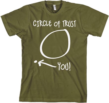 Hybris Circle Of Trust T-shirt olijfgroen