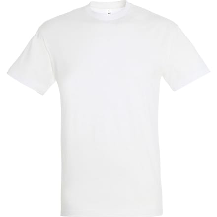 SOLS Heren Regent T-Shirt met korte mouwen (Wit)