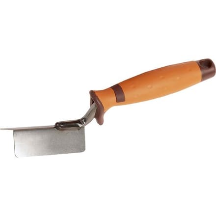 Super Prof Eco hoekschop rvs uitwendig scherp 80x60mm